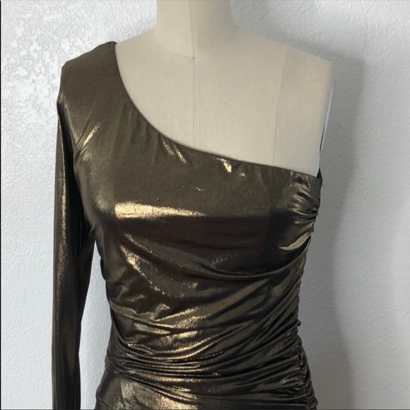 Metallic Gold Kendall & Kylie Dress - Picture 3 of 6